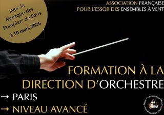 Formation à la direction d’orchestre - à Paris / niveau avancé - avec Philippe Ferro - avec la Musique des Pompiers de Paris @musique_spp. Infos et brochure sur notre site ! // https://www.afeev.fr/formations-afeev/direction-orchestre/