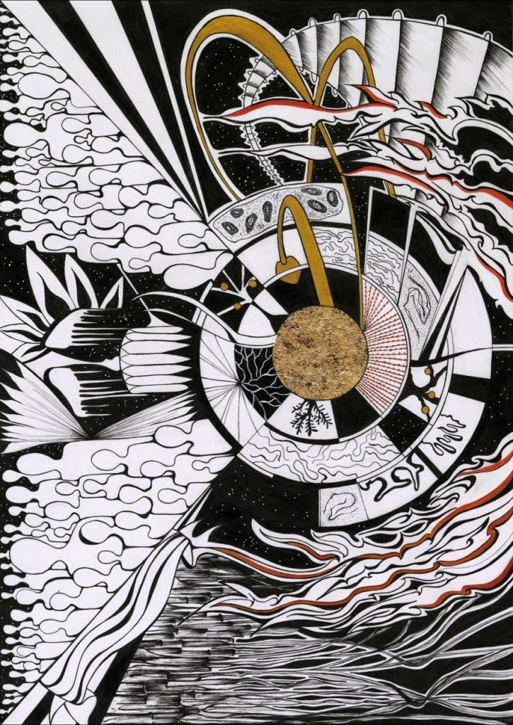 Décor réalisé par Audrey KISKANU pour Burn the Witch